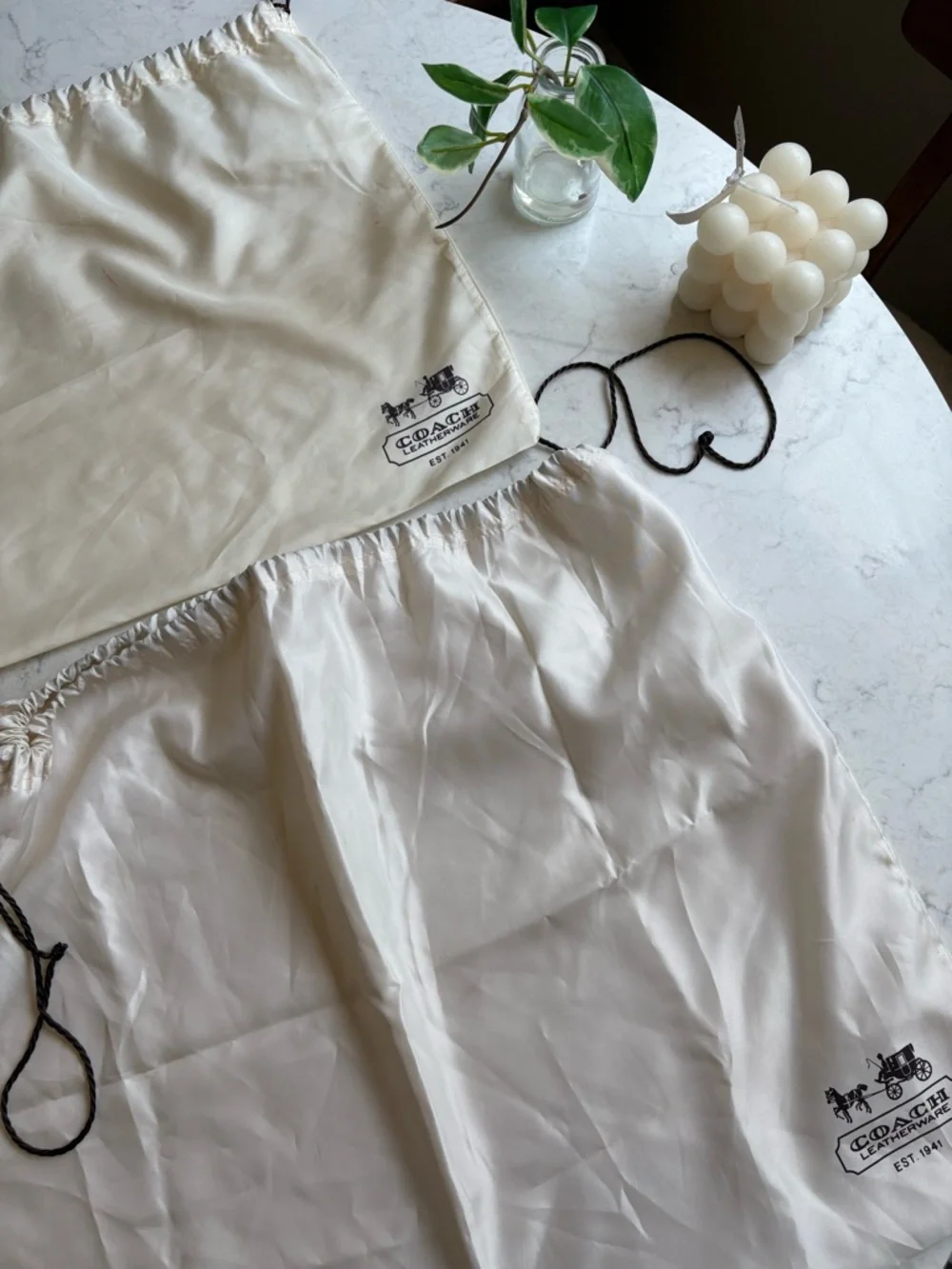 Coach two drawstring
